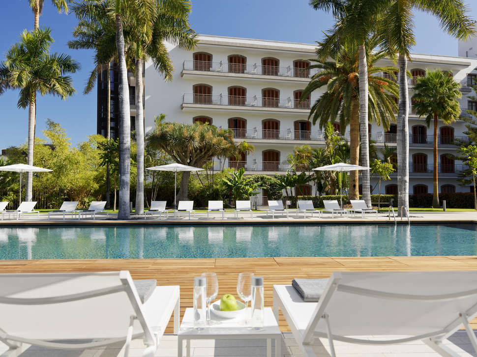 Een foto van het zwembad bij Iberostar Heritage Grand Mencey