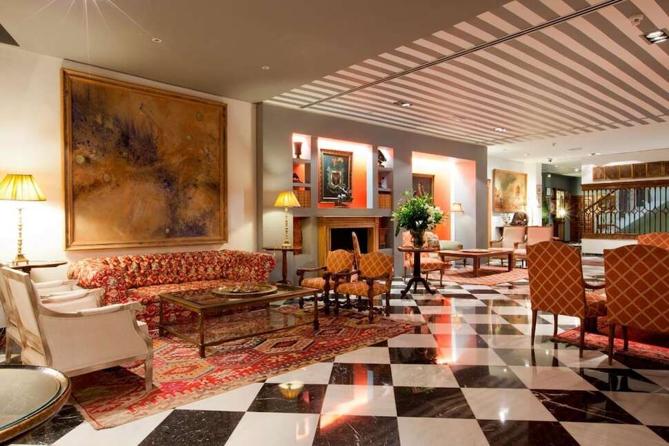 Ein Foto von den Einrichtungen im Dona Maria Hotel