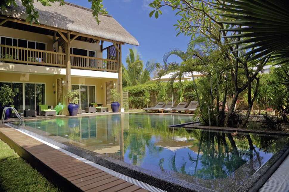 Ein Foto vom Pool im Ocean Beach & Villas