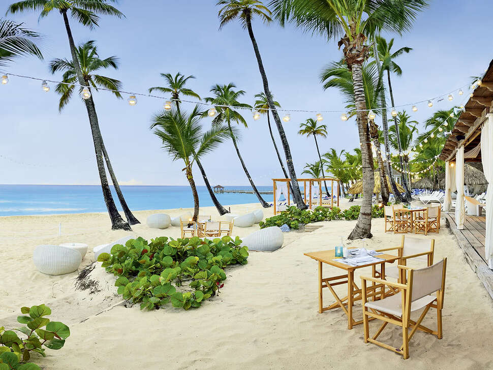 Ein Foto vom Strand beim Catalonia Royal La Romana