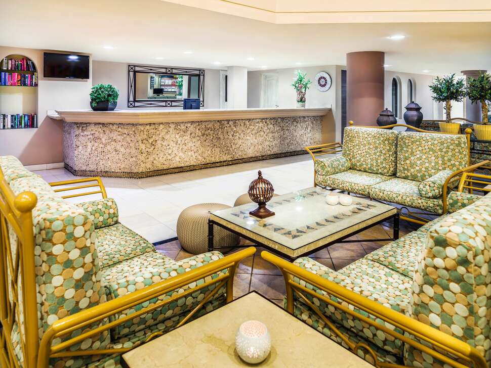 Een foto van het interieur van Sol Sun Beach