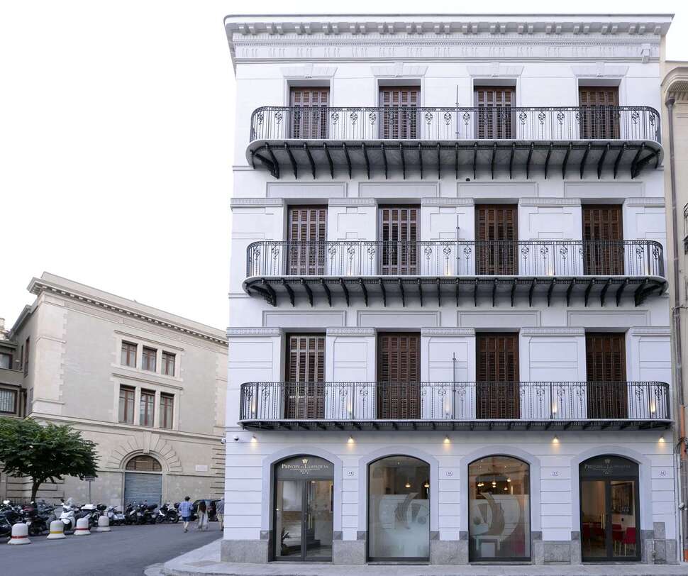 Een foto van de buitenkant van Principe di Lampedusa Hotel