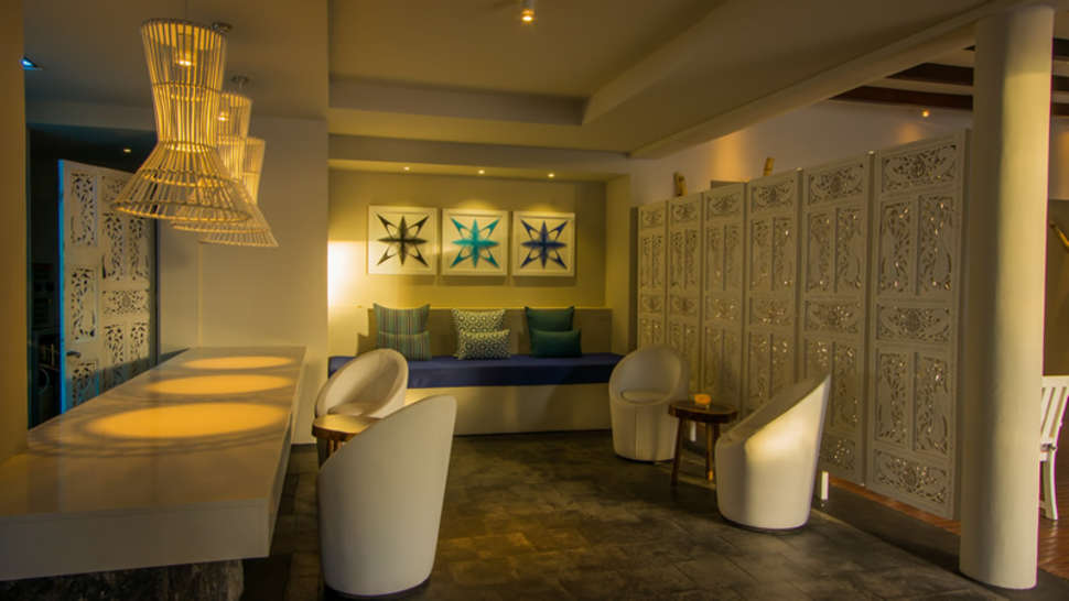 Een foto van het interieur van Solana Beach