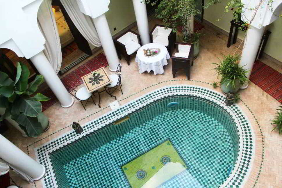 Ein Foto vom Pool im Riad Alida