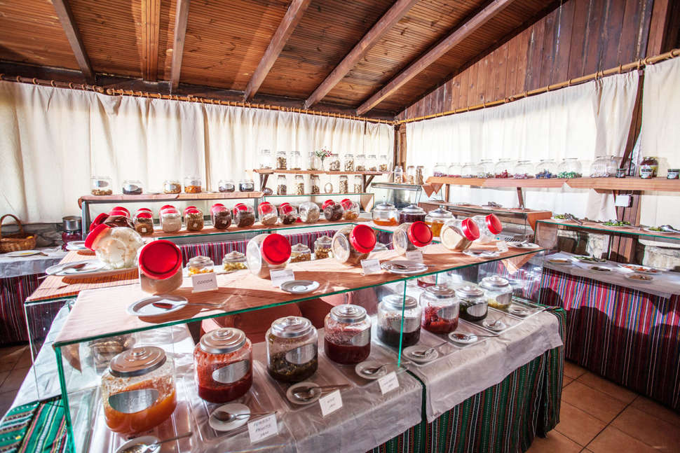 Ein Foto von den Einrichtungen im Stone Village Petrino Horio