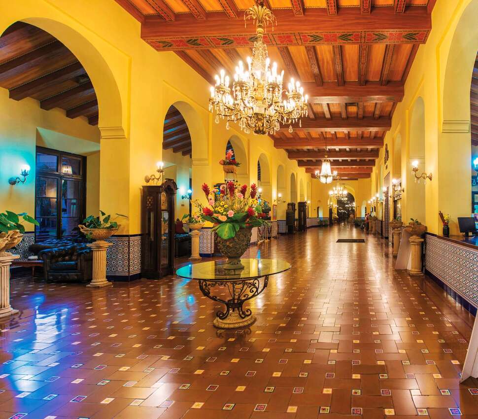 Ein Foto vom Innenbereich im Hotel Nacional de Cuba
