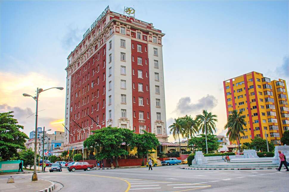 Een foto van de buitenkant van Roc Presidente Hotel