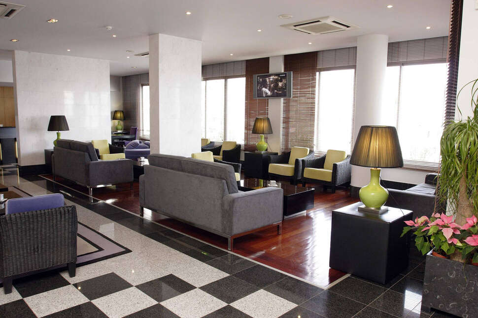 Een foto van het interieur van Madeira Regency Cliff Hotel