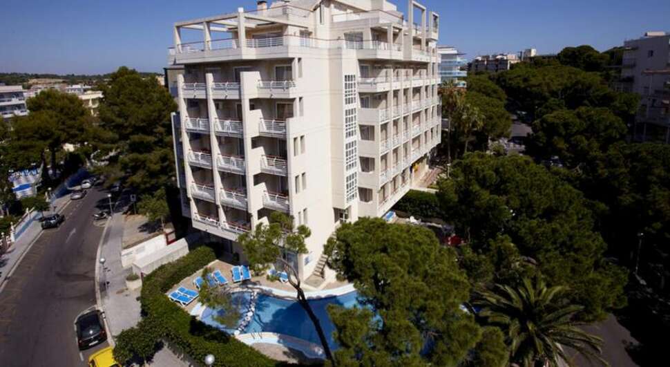 Ein Foto von der Außenansicht des Golden Acqua Salou