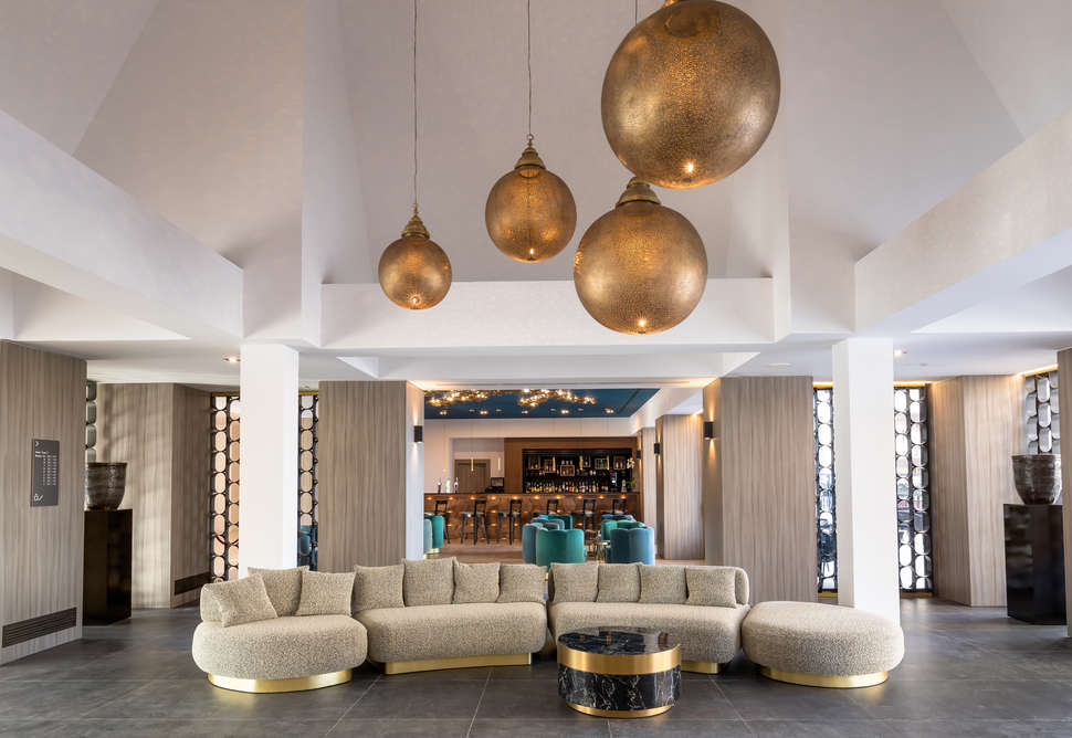 Een foto van het interieur van Occidental Fuengirola