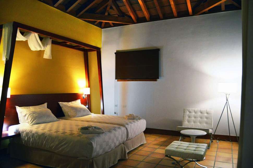 Een foto van een overzicht van La Casona del Patio