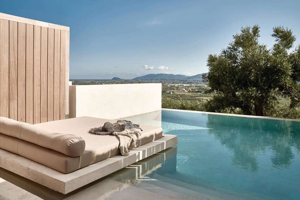 Ein Foto vom Pool im Olea All Suite