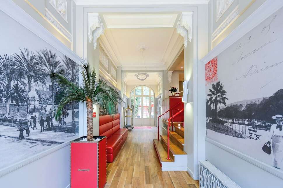 Een foto van het interieur van Nice Excelsior Hotel