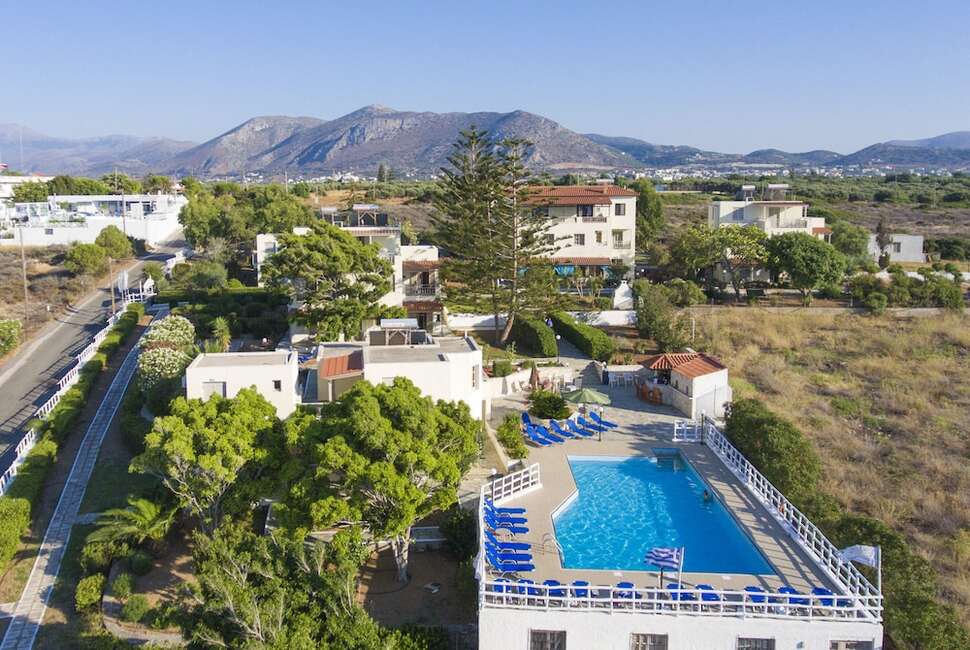 Ein Foto von einer Übersicht des Panorama Seaview Apartments
