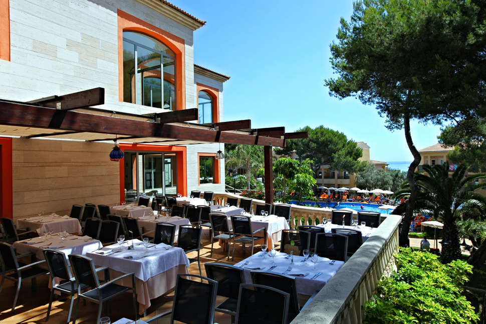 Een foto van de faciliteiten bij Hotel Zafiro Cala Mesquida