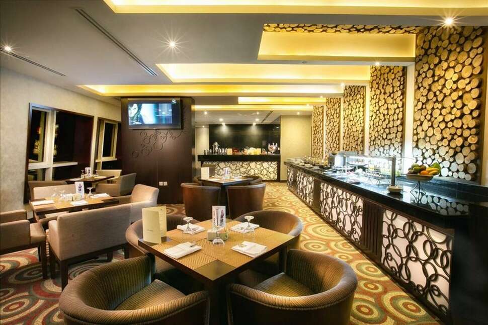 Een foto van de faciliteiten bij Marriott Hotel Production City Dubai