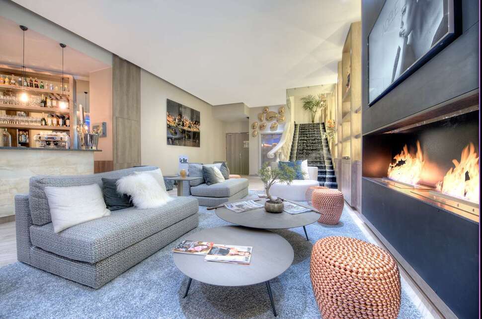 Een foto van het interieur van Best Western Plus Nice Cosy Hotel