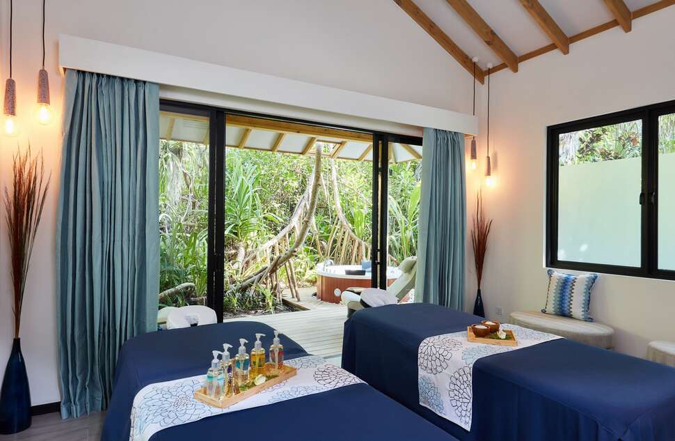 Een foto van de faciliteiten bij NH Collection Maldives Havodda Resort
