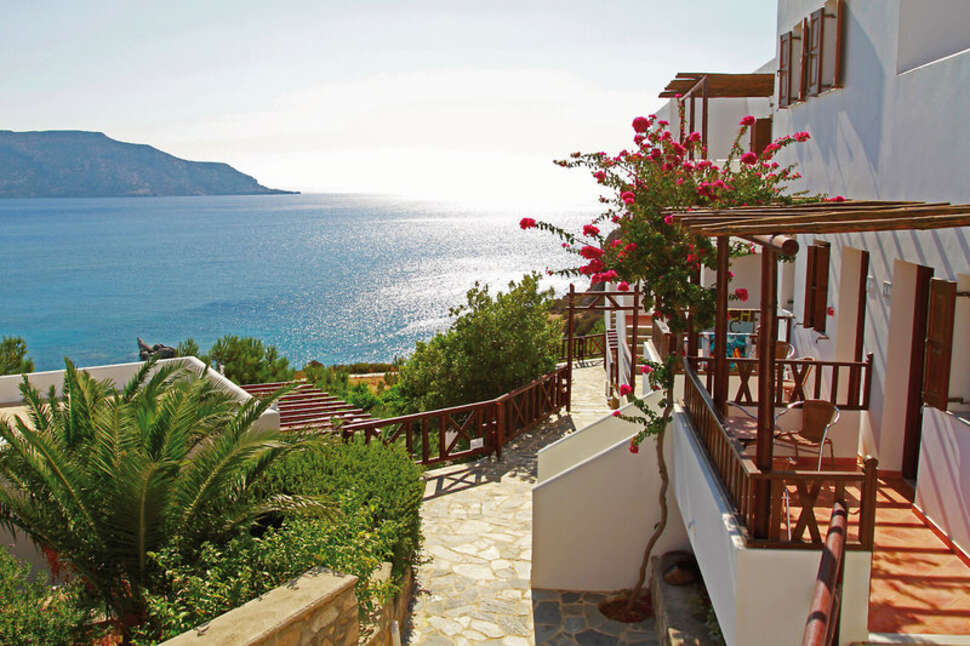 Een foto van de buitenkant van Aegean Village