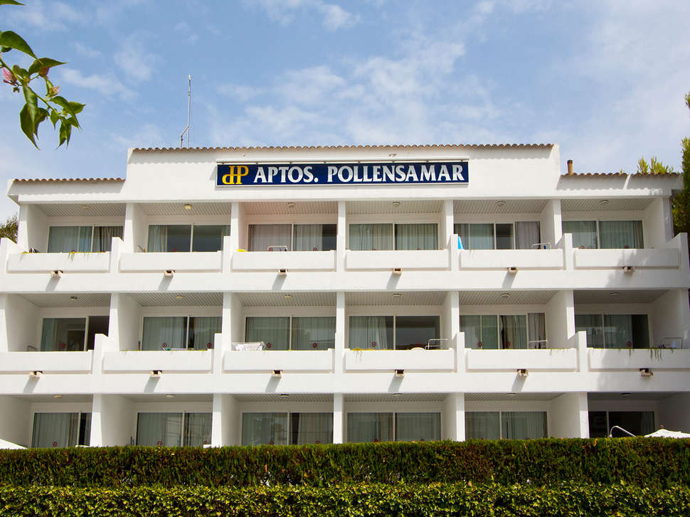 Ein Foto von der Außenansicht des Hoposa Pollensamar Apartments