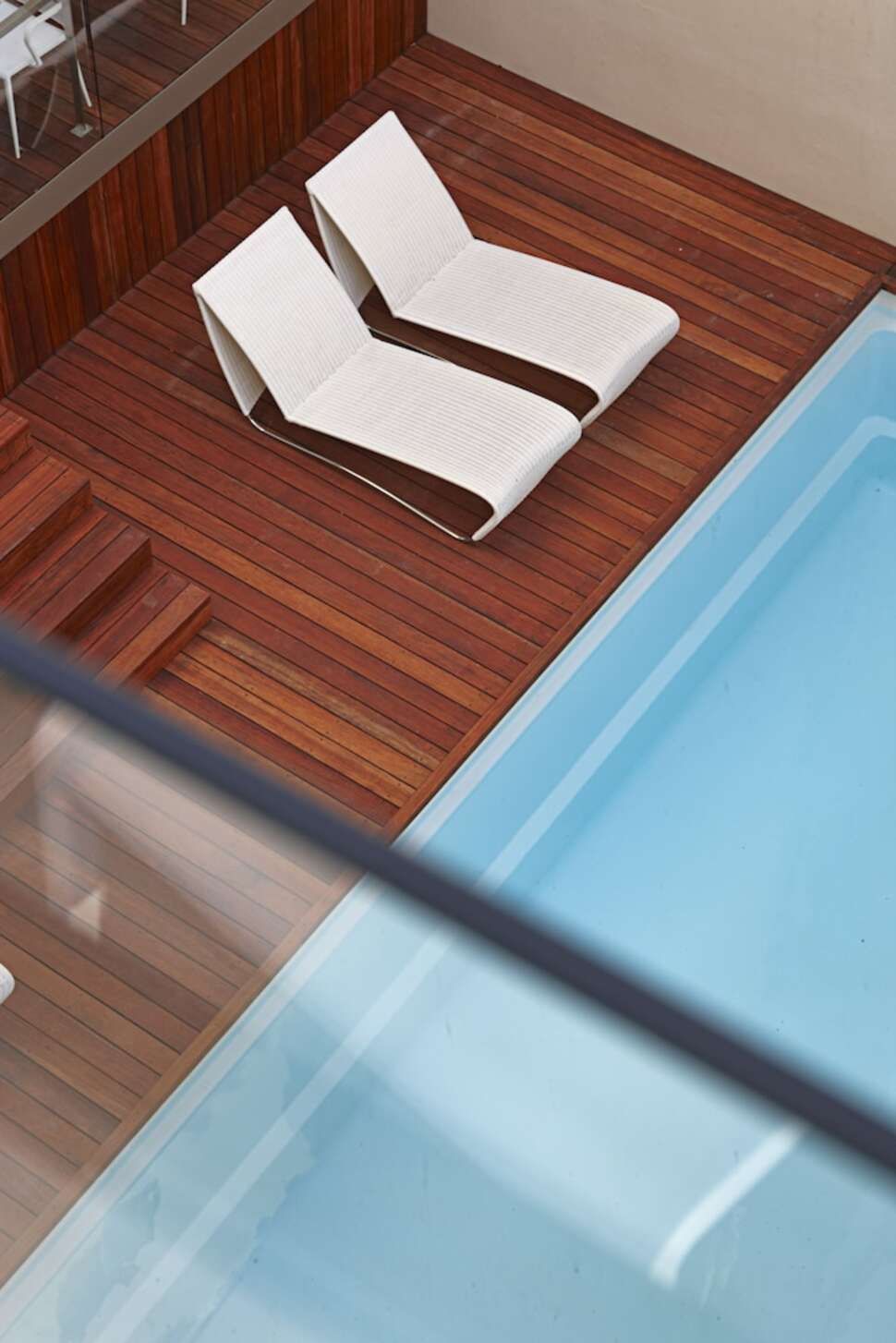 Ein Foto vom Pool im Acropolis Hill