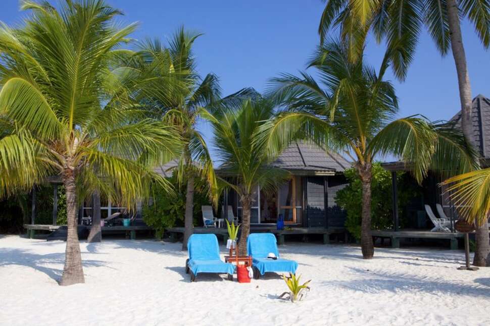 Een foto van de buitenkant van Kuredu Island Resort