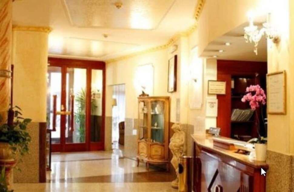 Een foto van het interieur van Hotel Genio