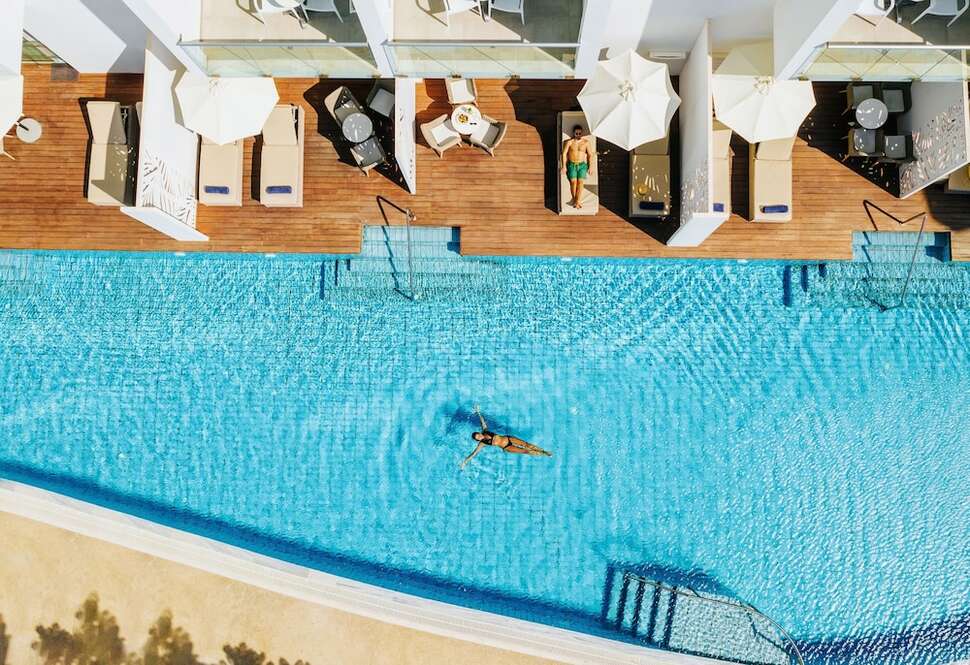 Een foto van het zwembad bij Sofianna Resort & Spa