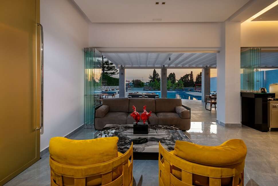 Ein Foto vom Innenbereich im Diamond Boutique Hotel