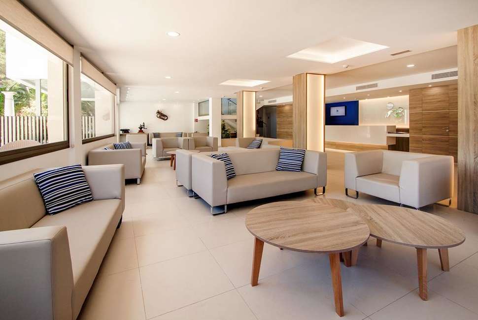 Een foto van het interieur van Globales Costa de la Calma
