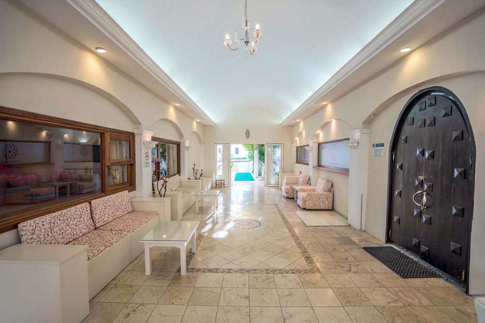 Een foto van het interieur van Costa Maya Hotel
