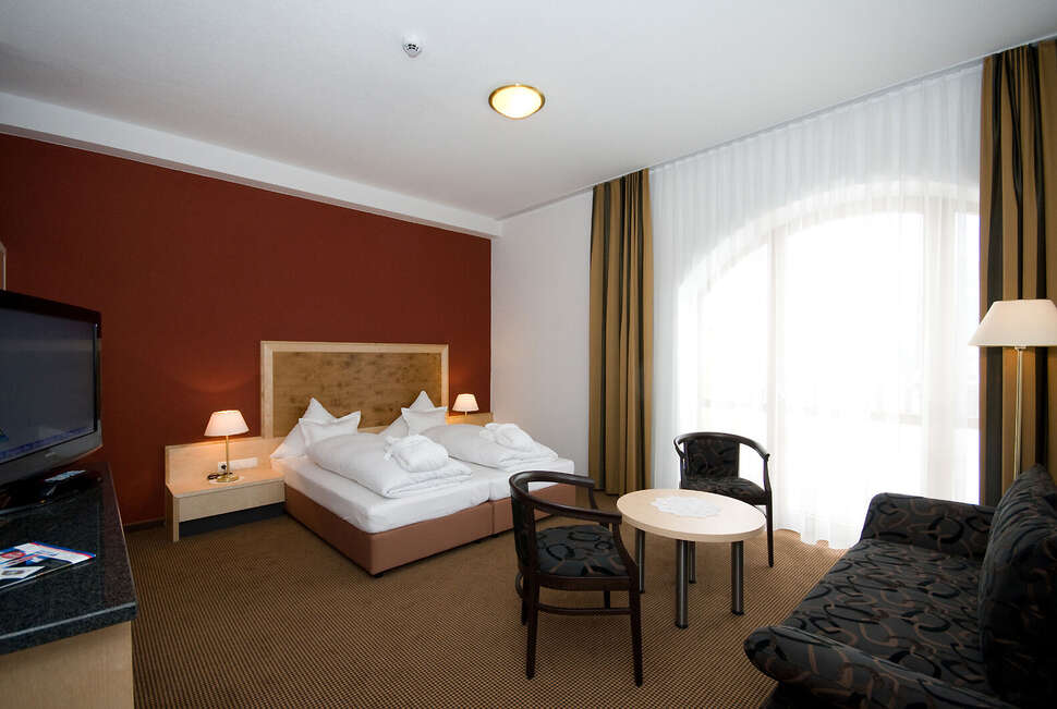 Een foto van een overzicht van Hotel Amadeus Micheluzzi