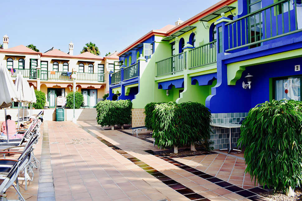 Ein Foto von der Außenansicht des EO Maspalomas Resort