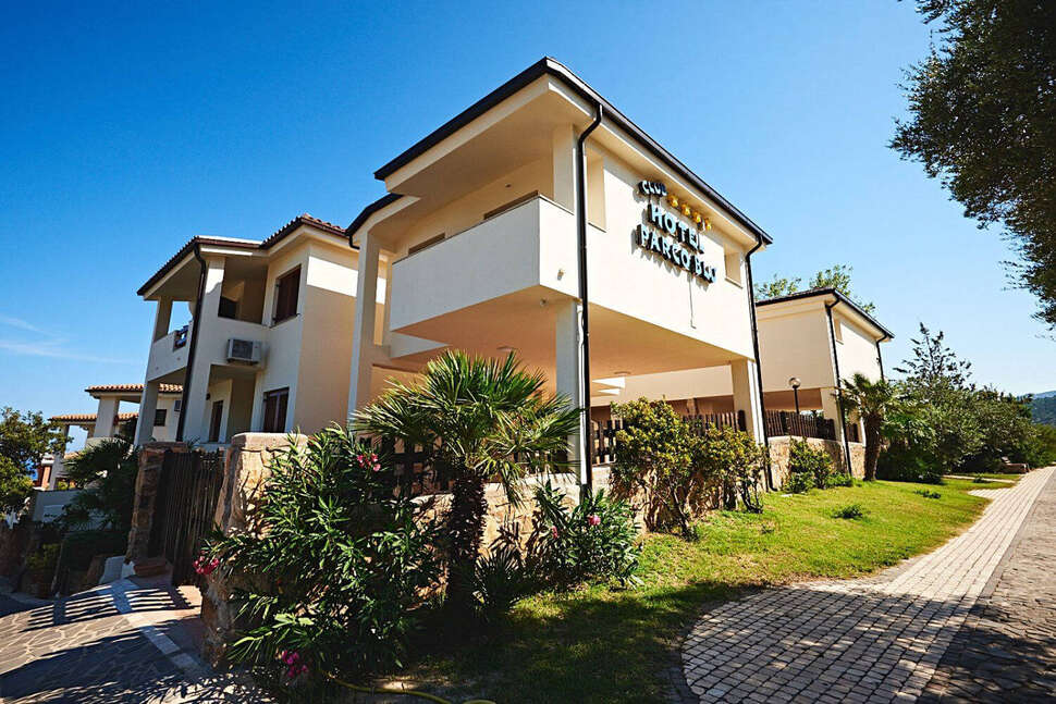 Een foto van de buitenkant van Parco Blu Club Resort