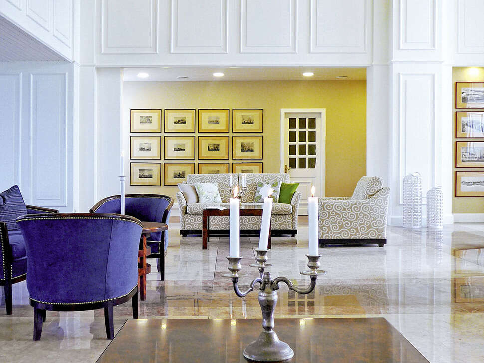 Een foto van het interieur van Pestana Bahia Praia