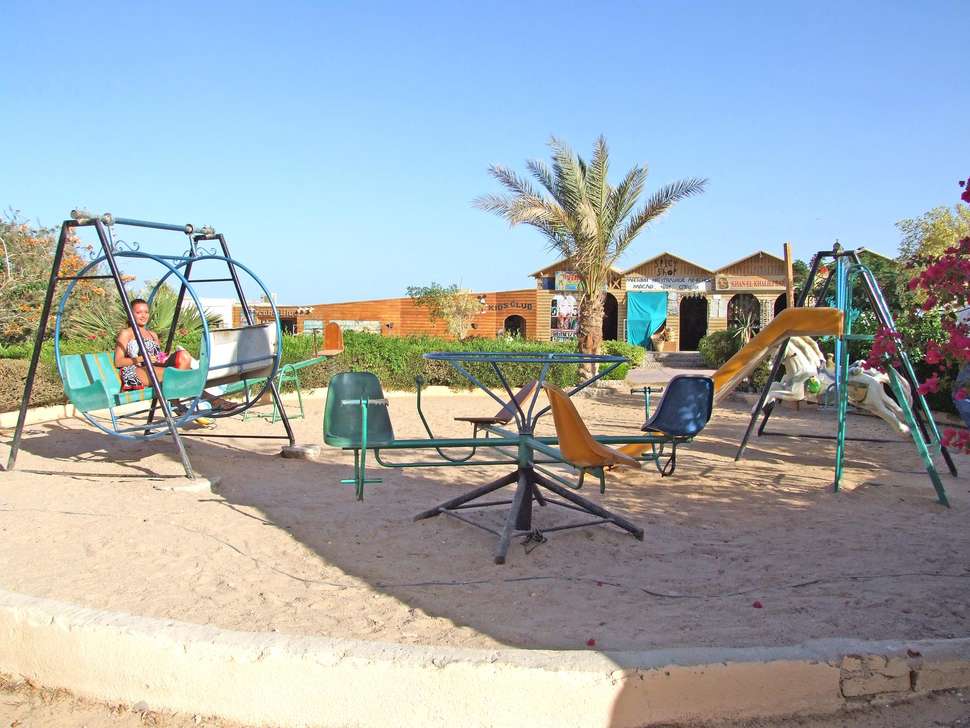 Een foto van de faciliteiten bij Sphinx Aqua Park Beach Resort