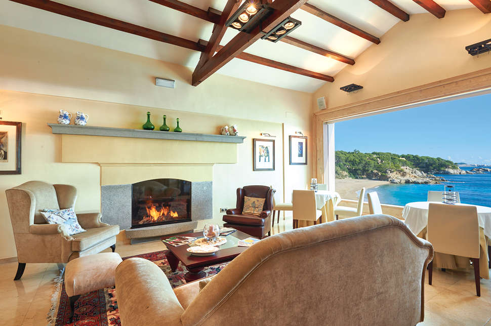 Een foto van het interieur van Hotel Costa Brava