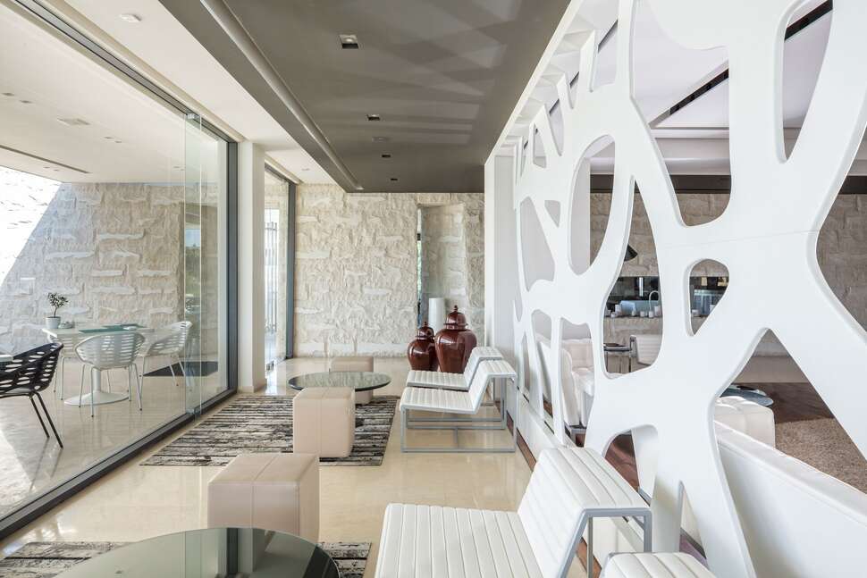 Een foto van het interieur van Aqua Blu Boutique & Spa