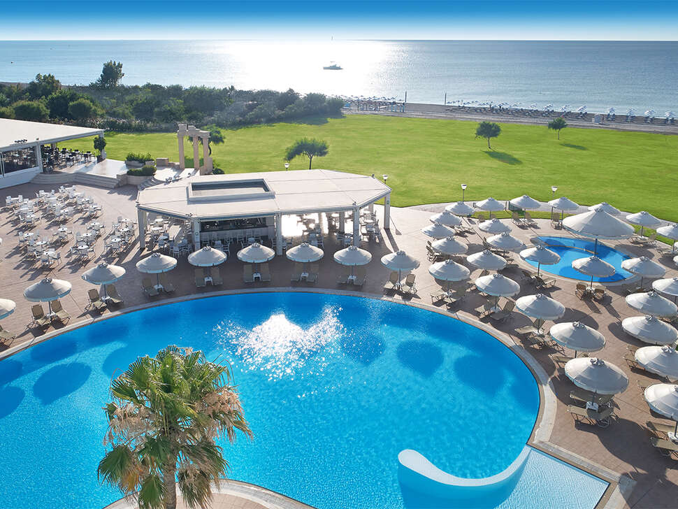Ein Foto vom Pool im Apollo Blue