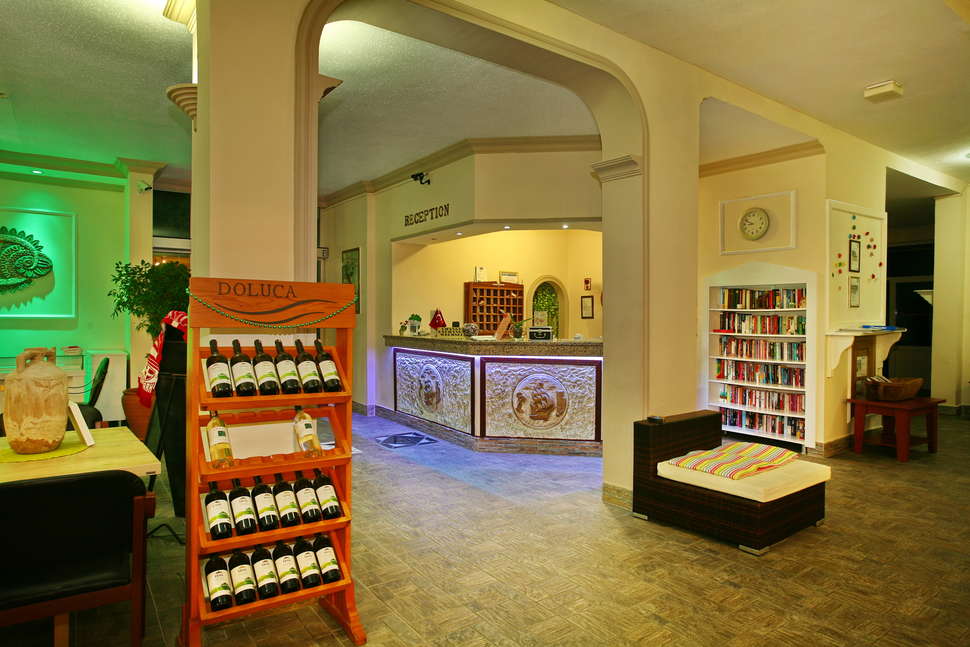 Een foto van het interieur van Hotel Bella Bravo