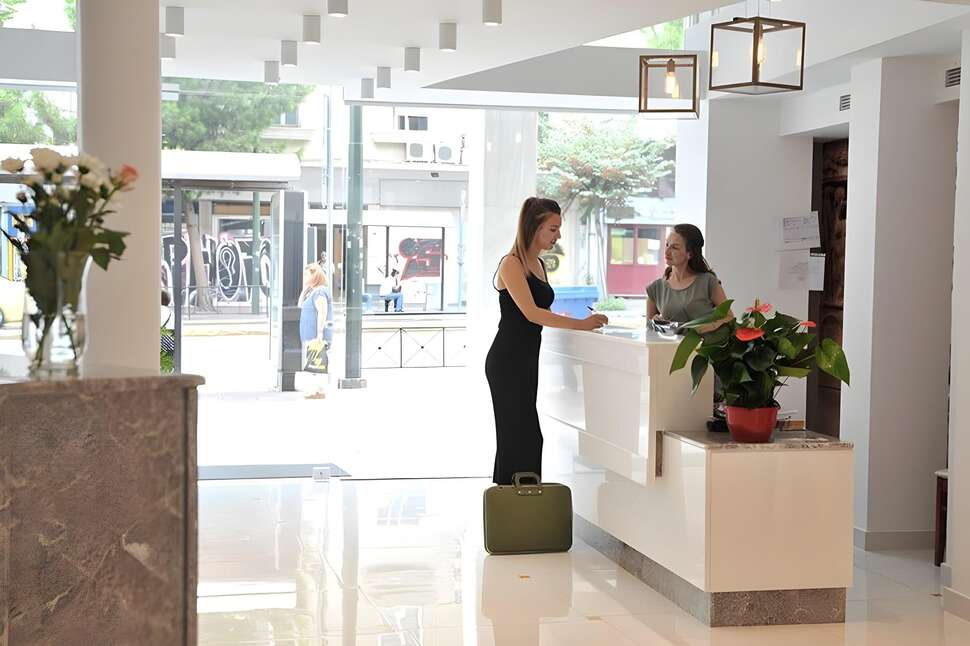 Ein Foto vom Innenbereich im Acropolian Spirit Boutique Hotel