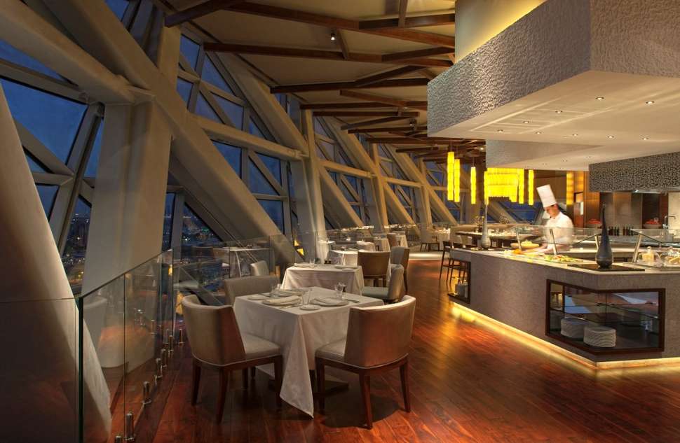 Ein Foto von den Einrichtungen im Andaz Capital Gate by Hyatt