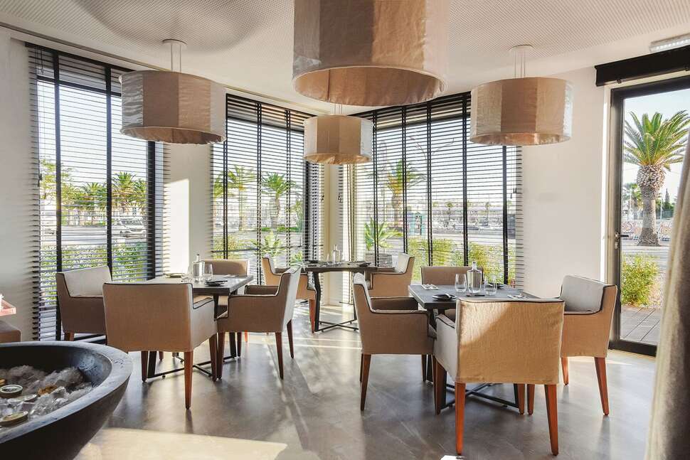 Een foto van de faciliteiten bij Lagos Avenida Hotel