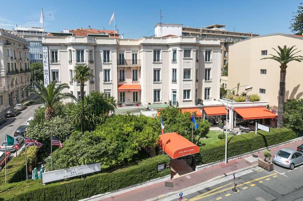 Ein Foto von der Außenansicht des Best Western Plus Brice Garden Nice