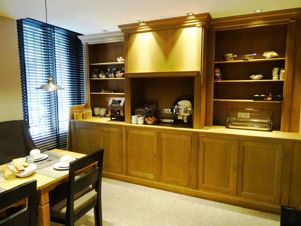 Een foto van het interieur van Hotel Albert 1er Paris