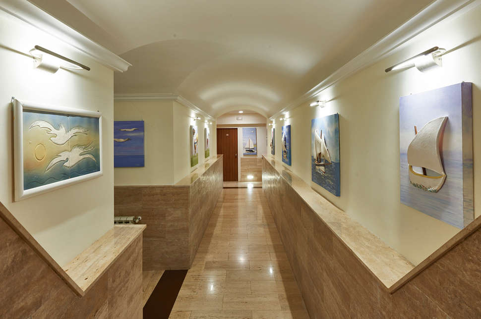 Een foto van het interieur van Hotel Costa Brava