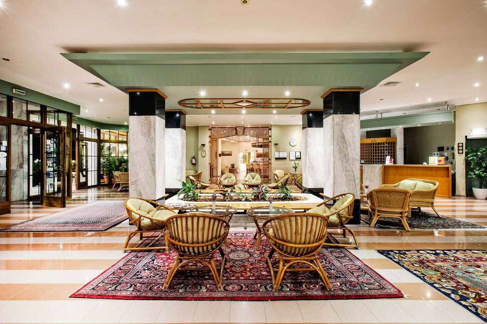 Een foto van het interieur van Possidi Holidays
