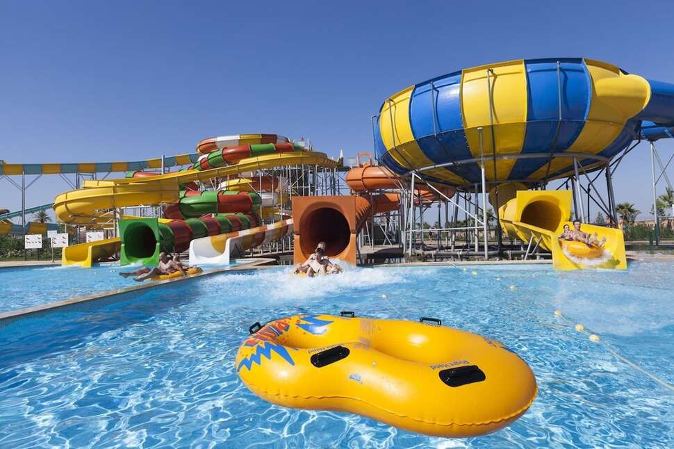 Een foto van het zwembad bij Aqua Mirage Marrakech