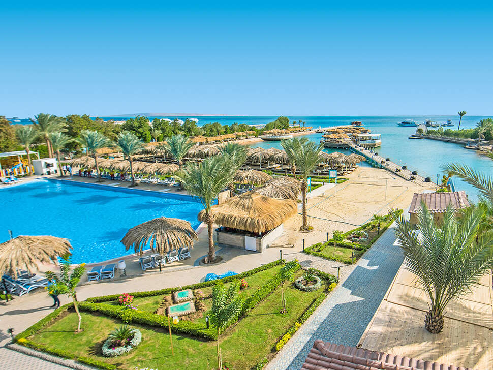 Ein Foto vom Pool im Sunrise Aqua Joy Resort