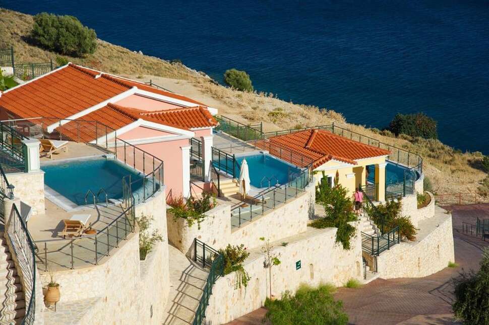 Een foto van een overzicht van Hotel Kefalonia Bay Palace
